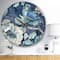 Designart 'Indigold Bird Cottage Family Iii Traditional Wall Clock